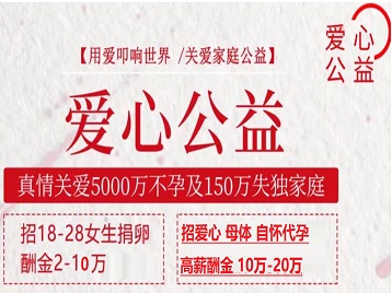 上思捐卵助孕生子 爱心志愿者招募